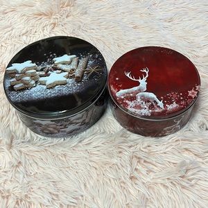 Vintage Christmas tins